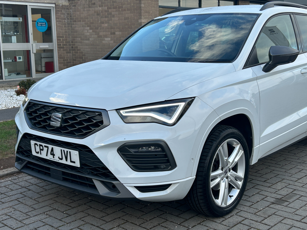 Seat Ateca 1.5 Tsi Evo Fr Black Edition Suv Dsg White #50