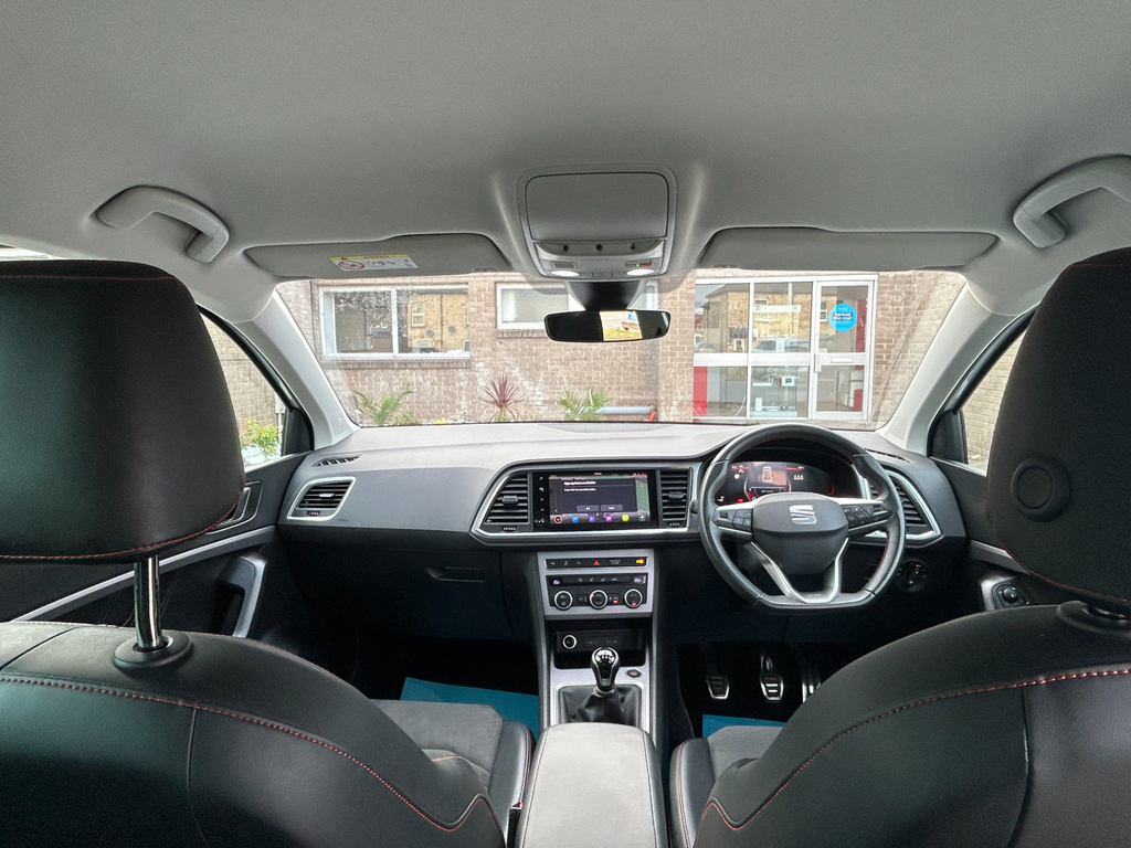 Seat Ateca 1.5 Tsi Evo Fr Black Edition Suv Dsg White #18