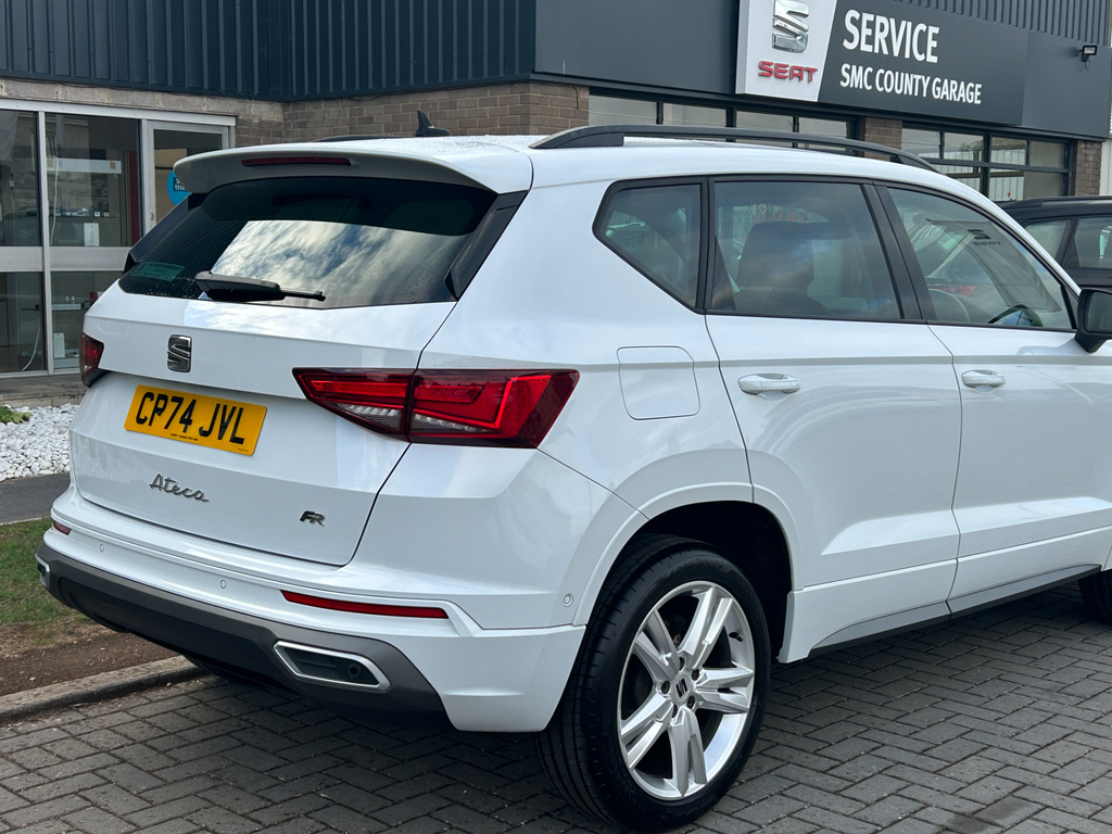 Seat Ateca 1.5 Tsi Evo Fr Black Edition Suv Dsg White #52