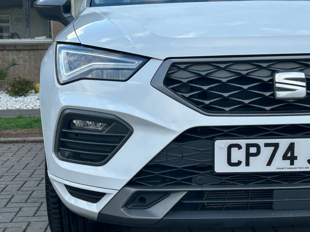 Seat Ateca 1.5 Tsi Evo Fr Black Edition Suv Dsg White #44