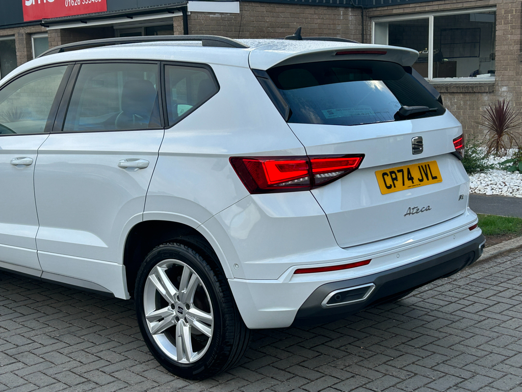 Seat Ateca 1.5 Tsi Evo Fr Black Edition Suv Dsg White #25