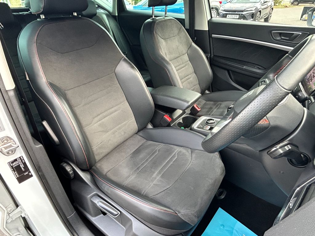 Seat Ateca 1.5 Tsi Evo Fr Black Edition Suv Dsg White #17