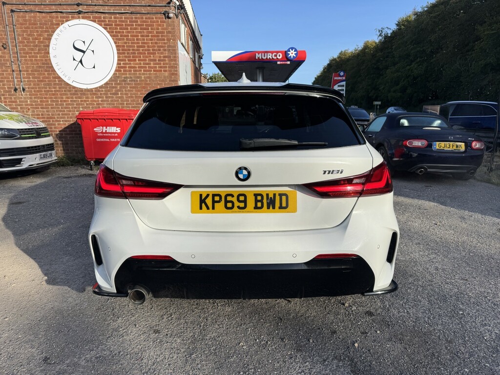 BMW 1 Series 1.5 118I M Sport White #3
