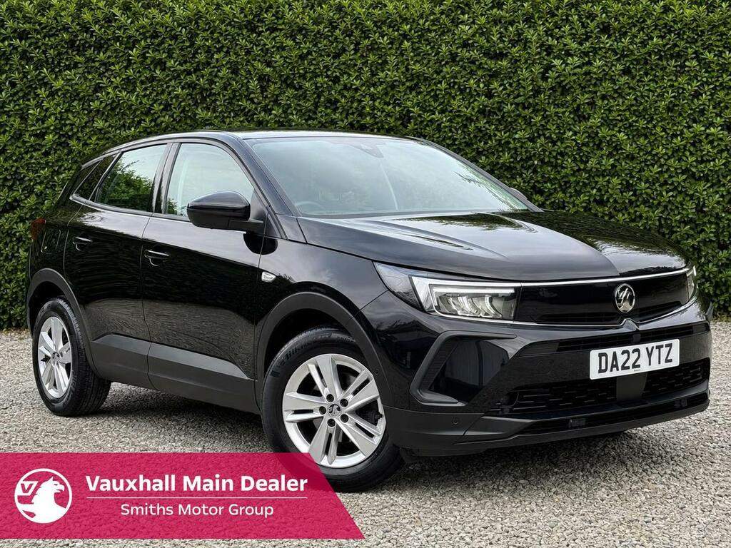 Vauxhall Grandland 1.2 Turbo Design Euro 6 Ss Black