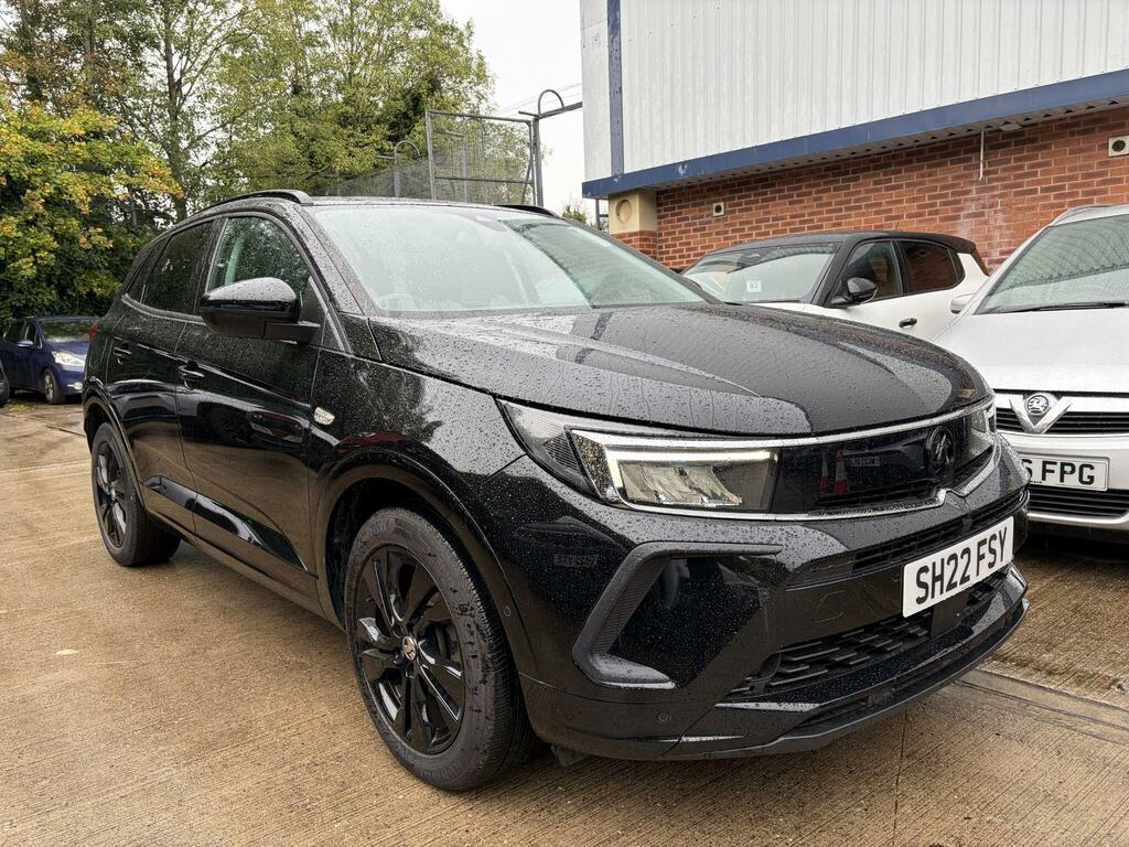 Vauxhall Grandland 1.2 Turbo Gs Line Euro 6 Ss Black