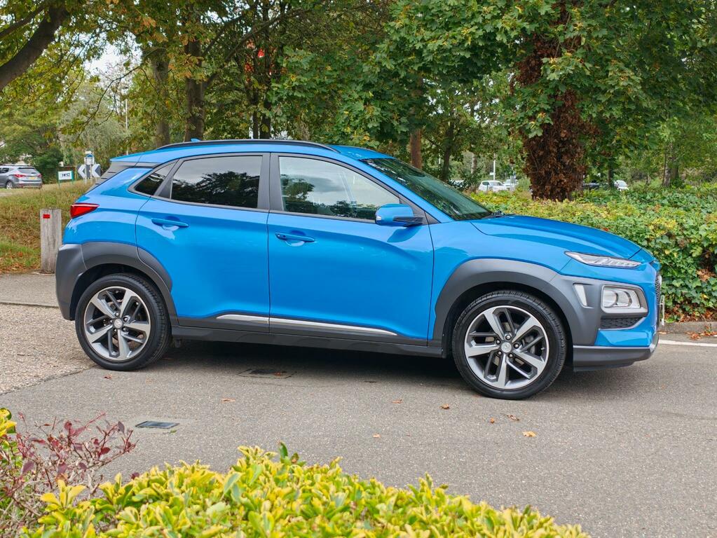 Hyundai Kona 1.0 T-gdi Premium Euro 6 Ss Blue #4