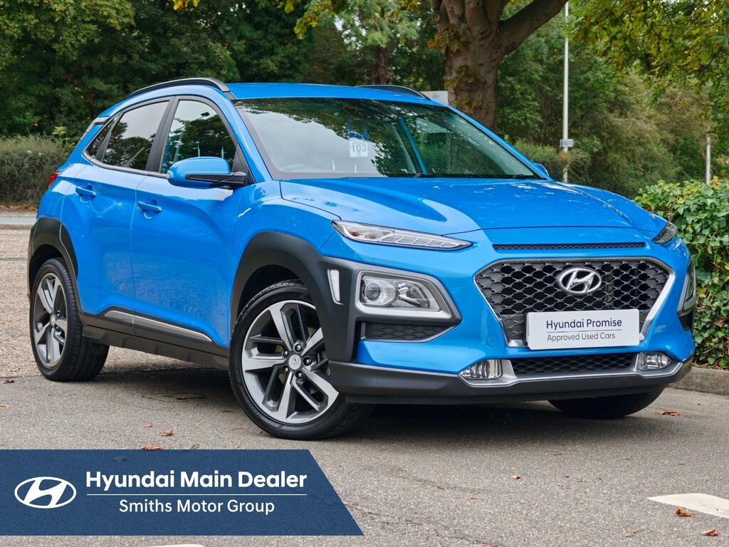 Hyundai Kona 1.0 T-gdi Premium Euro 6 Ss Blue