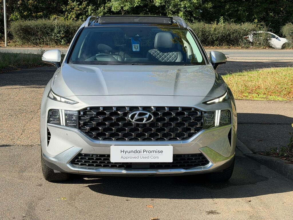 Hyundai Santa Fe 2.2 Crdi Ultimate Dct 4Wd Euro 6 Ss Silver #4