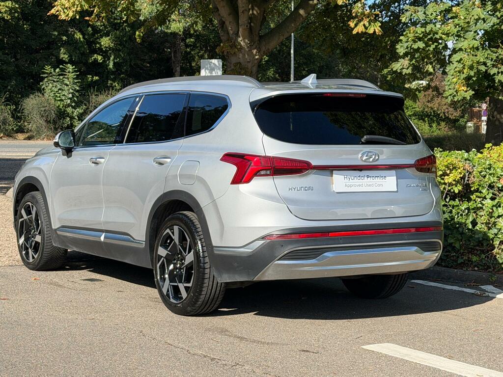Hyundai Santa Fe 2.2 Crdi Ultimate Dct 4Wd Euro 6 Ss Silver #3