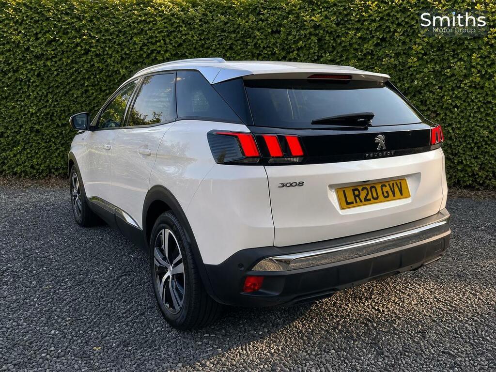 Peugeot 3008 1.2 Puretech Allure Eat Euro 6 Ss White #6