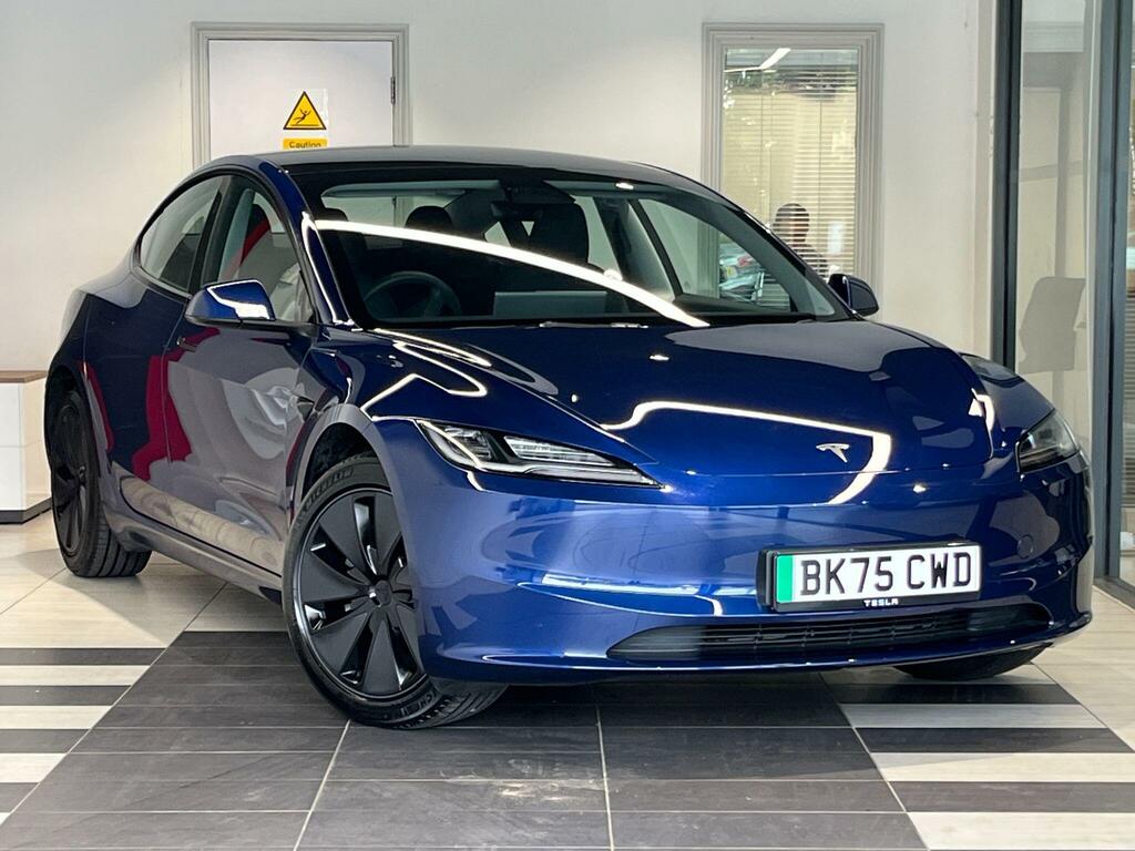 Tesla Model 3 Auto Rwd 4dr Blue