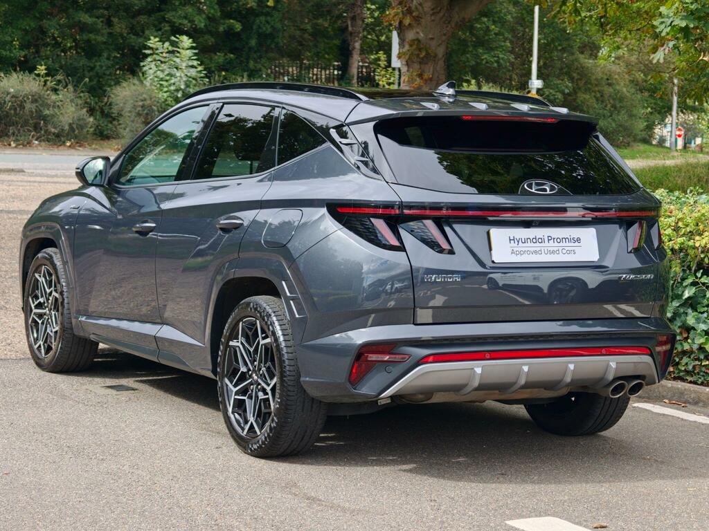 Hyundai Tucson 1.6 T-gdi N Line S Euro 6 Ss Grey #3
