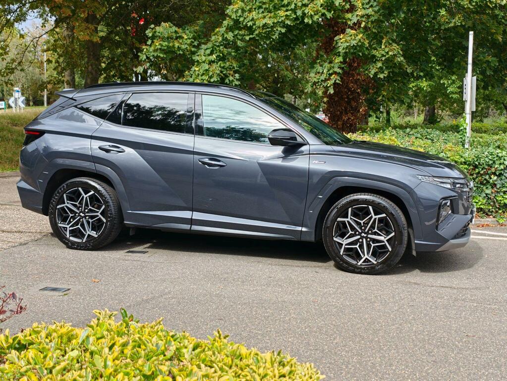 Hyundai Tucson 1.6 T-gdi N Line S Euro 6 Ss Grey #4