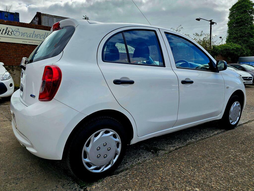 Nissan Micra 1.2 Visia Euro 5 White #2