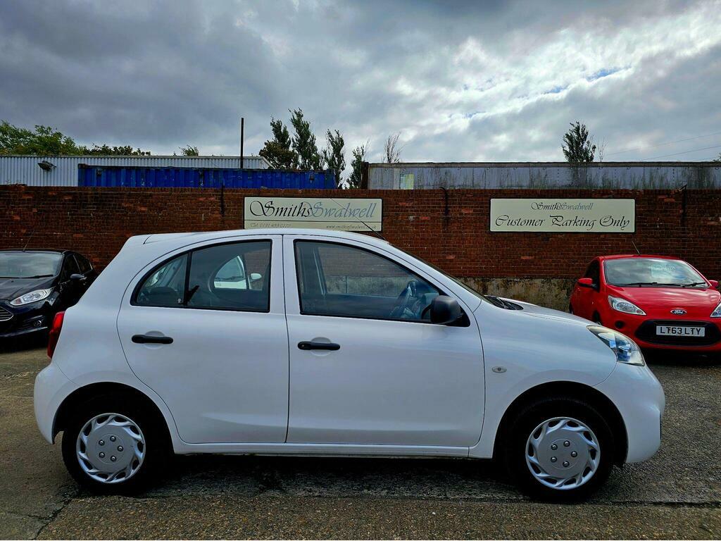 Nissan Micra 1.2 Visia Euro 5 White #5