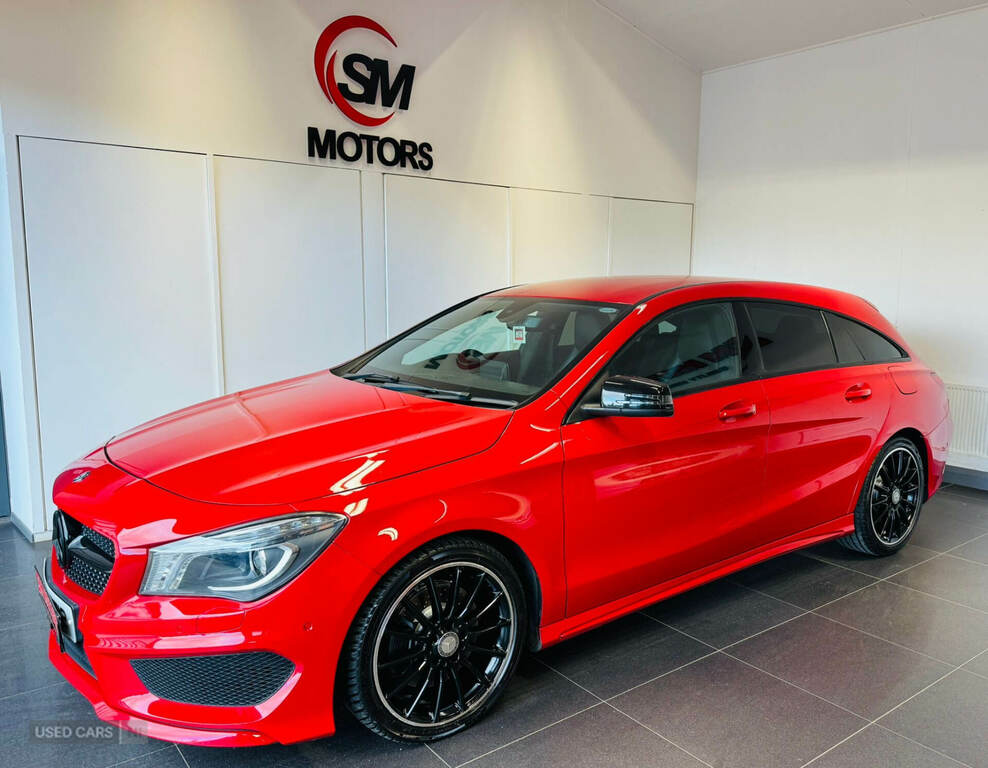 Mercedes-Benz CLA Class Cla 220D Amg Sport 4Matic Tip Red