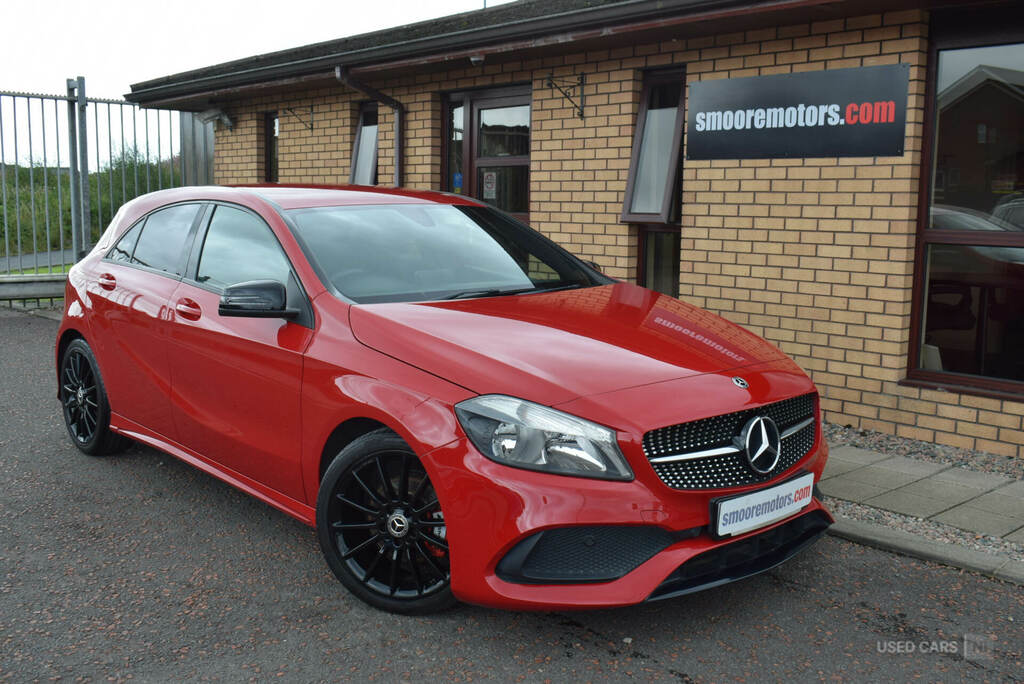 Mercedes-Benz A Class A200 Amg Line Red
