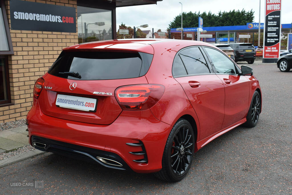 Mercedes-Benz A Class A200 Amg Line Red #6