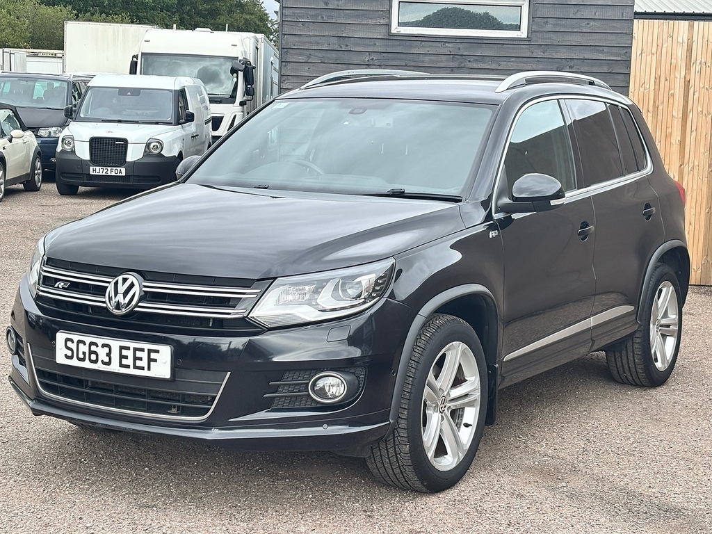 Volkswagen Tiguan Se Tdi Bluemotion Technology Black #3