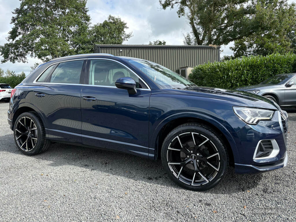 Audi Q3 35 Tdi Sport MP19OKH Blue #2