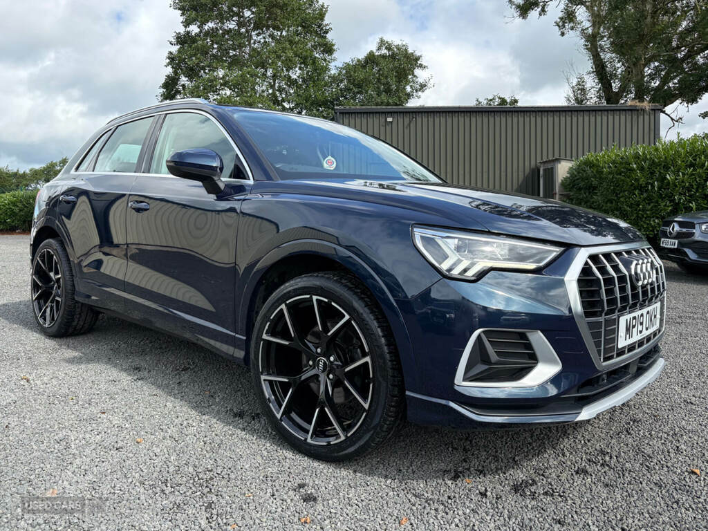 Audi Q3 35 Tdi Sport MP19OKH Blue #5