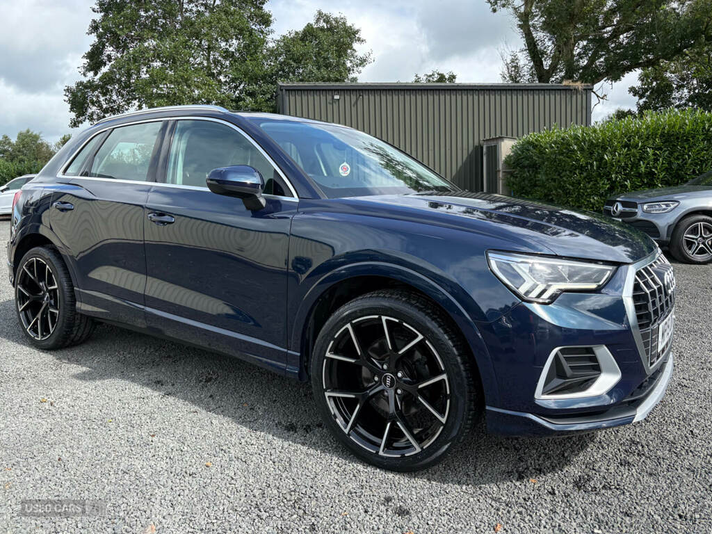Audi Q3 35 Tdi Sport MP19OKH Blue #4