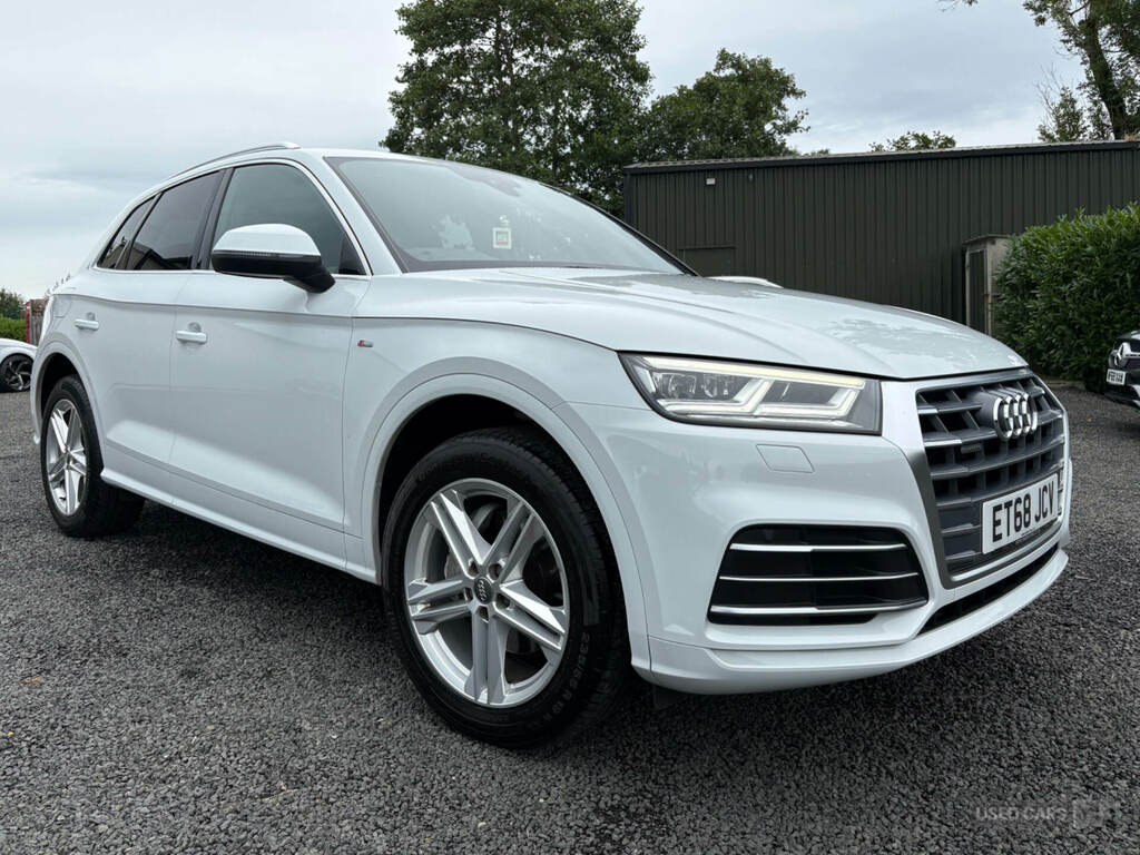 Audi Q5 40 Tdi Quattro S ET68JCV White