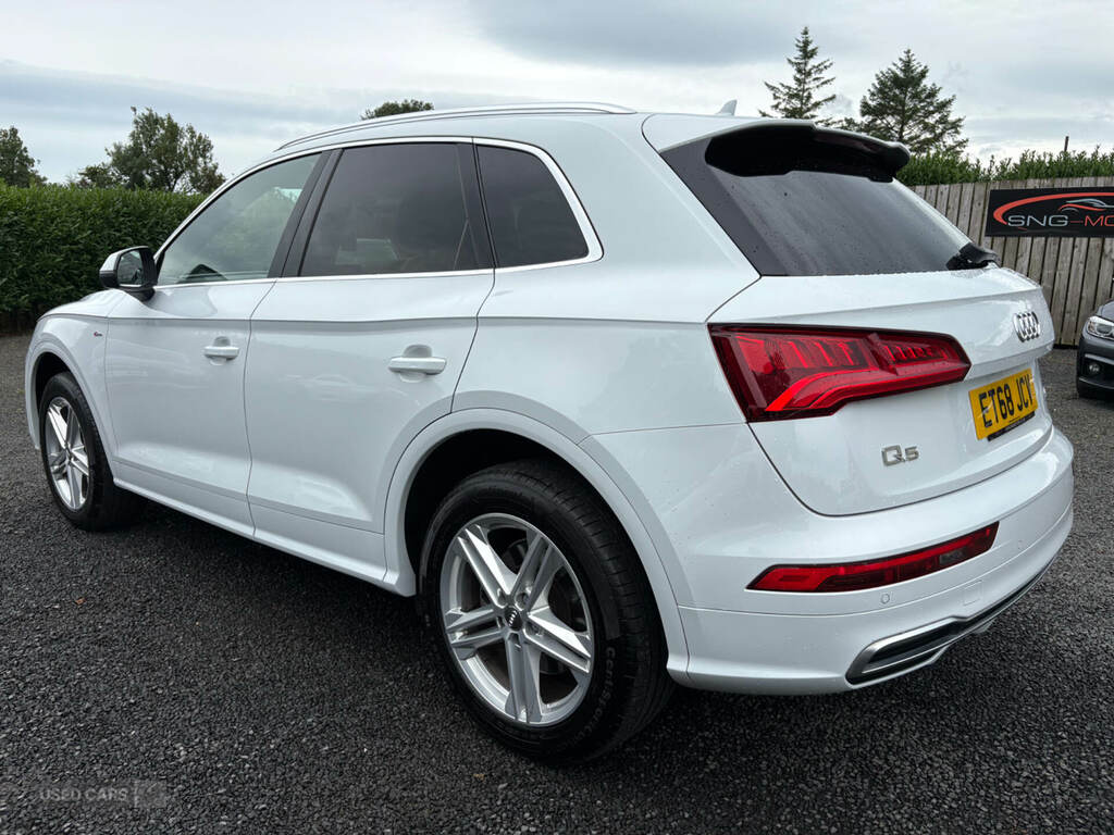 Audi Q5 40 Tdi Quattro S ET68JCV White #6