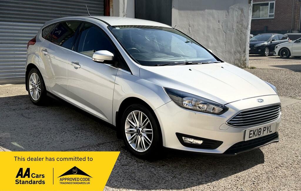 Ford Focus 1.0T Ecoboost Zetec Edition Euro 6 S S Silver