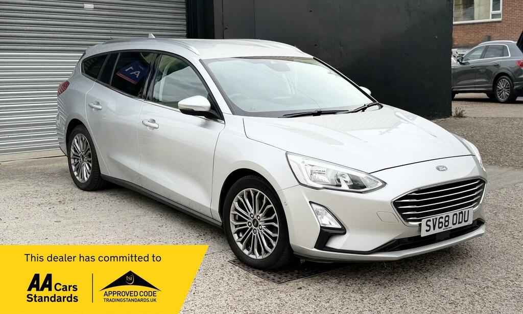 Ford Focus 1.0T Ecoboost Titanium X Euro 6 S S Silver