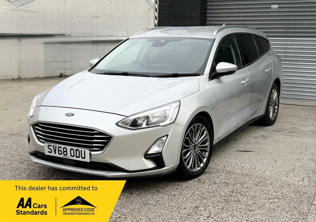 Ford Focus 1.0T Ecoboost Titanium X Euro 6 S S Silver #2