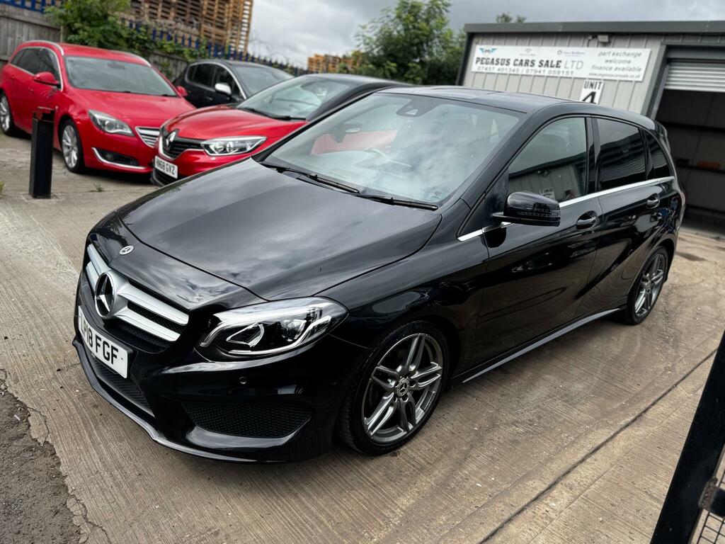 Mercedes-Benz B Class B 200 D Amg Line Executive Silver #8
