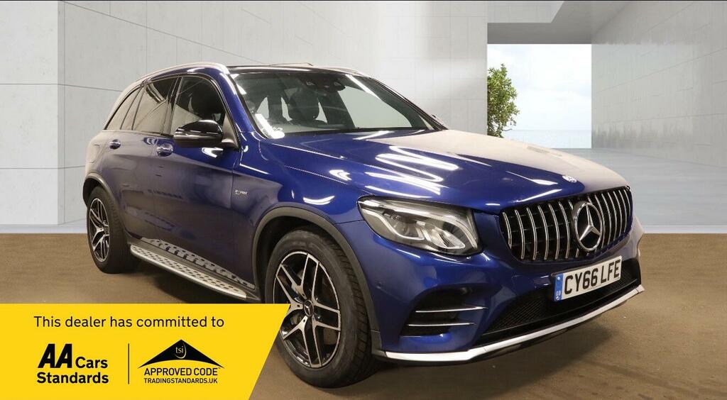 Mercedes-Benz GLC Class 3.0 Glc43 V6 Amg Premium G-tronic 4Matic Euro 6 Blue