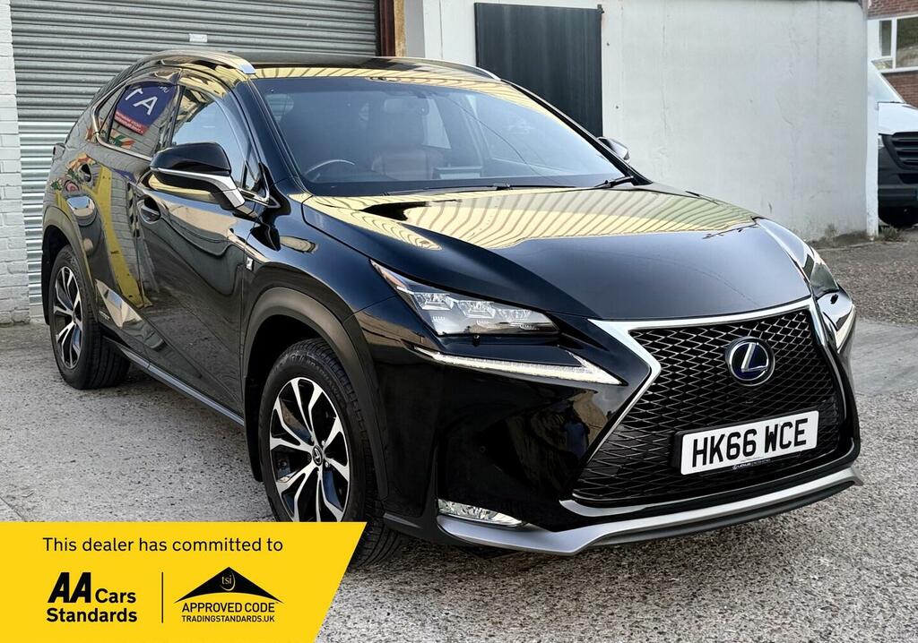 Lexus NX 2.5 300H F Sport E-cvt 4Wd Euro 6 S S Black