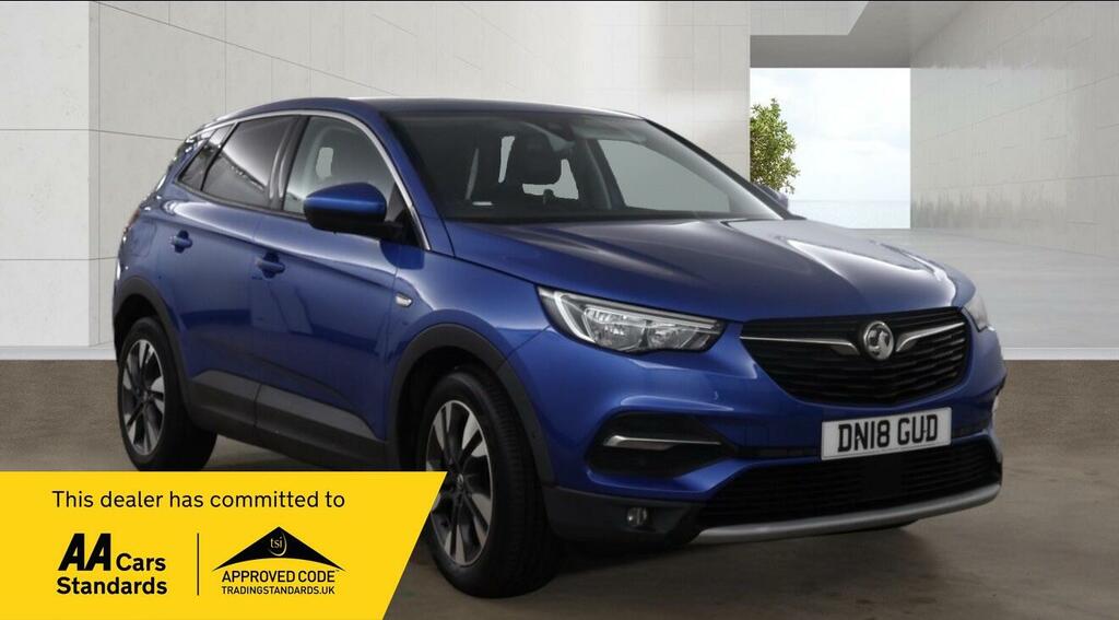 Vauxhall Grandland X 1.6 Turbo D Blueinjection Sport Nav Euro 6 S Blue