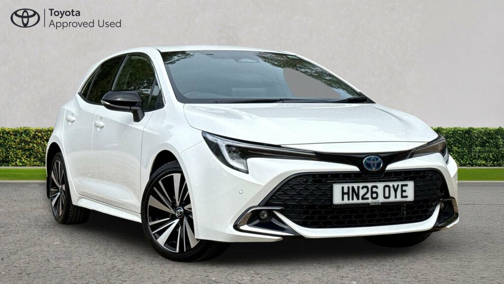 Toyota Corolla 1.8 Vvt-h Design Hatchback Hybrid Cvt E White