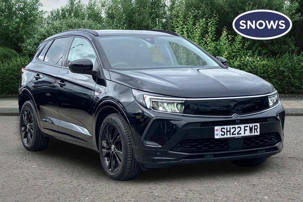 Vauxhall Grandland 1.2 Turbo Gs Line Euro 6 Ss Black