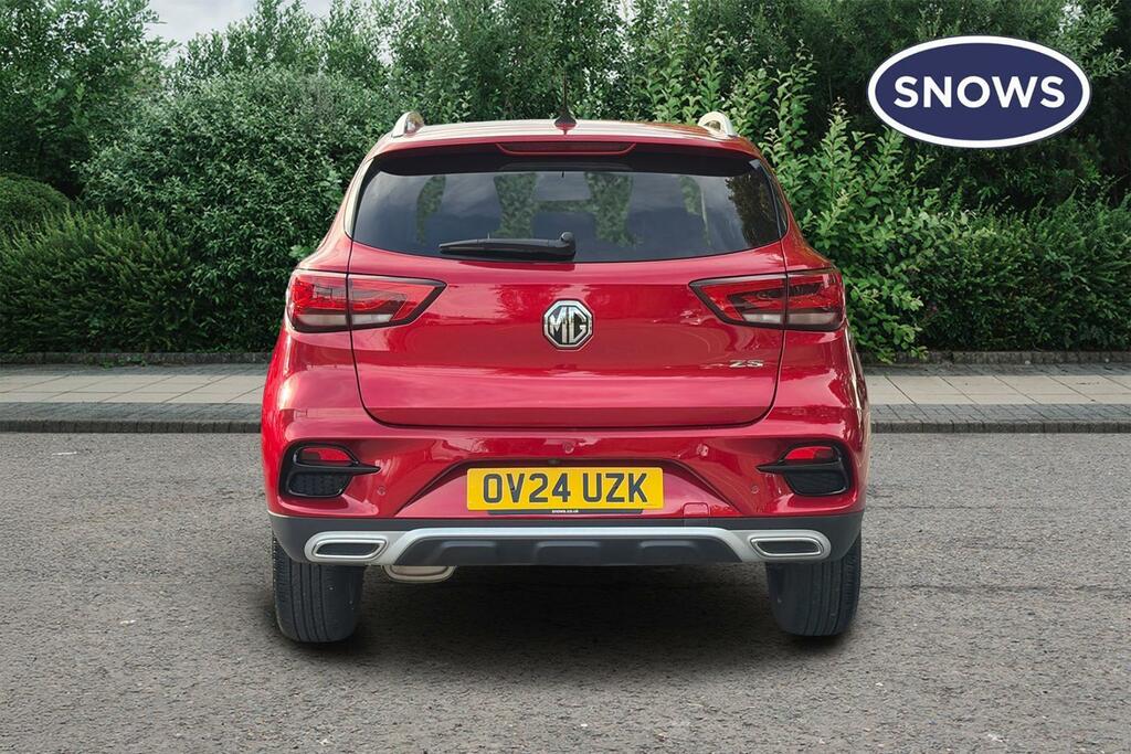 MG ZS 1.5 Vti-tech Exclusive Euro 6 Ss OV24UZK Red #6