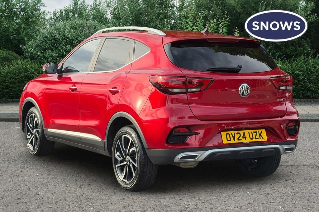 MG ZS 1.5 Vti-tech Exclusive Euro 6 Ss OV24UZK Red #4