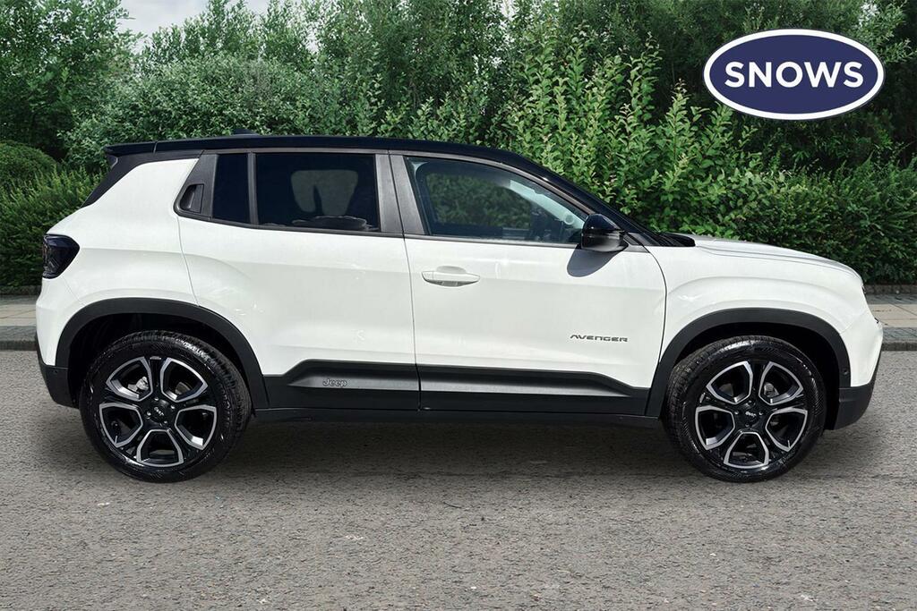 Jeep Avenger 1.2 Summit Euro 6 Ss WT25YSM White #4