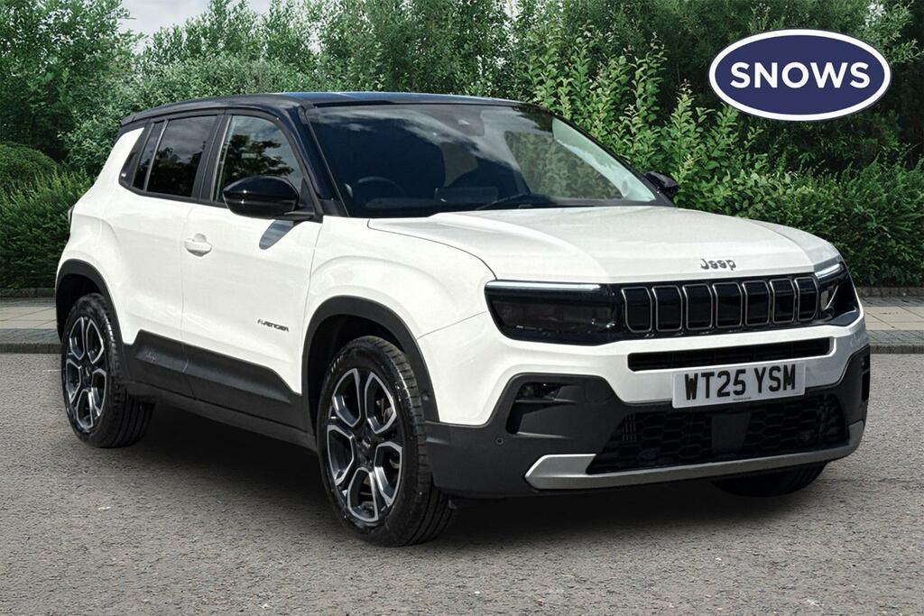 Jeep Avenger 1.2 Summit Euro 6 Ss White