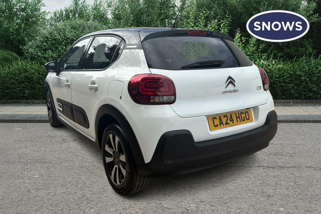 Citroen C3 1.2 Puretech Plus Eat6 Euro 6 Ss CA24HGO White #2