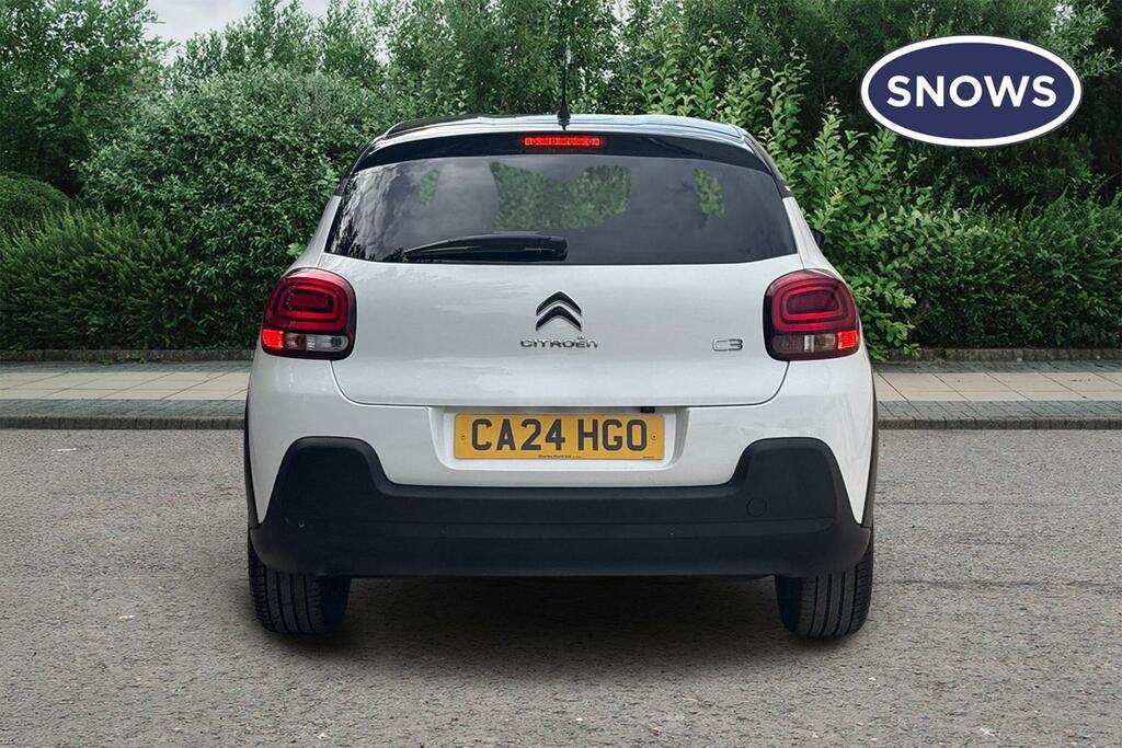 Citroen C3 1.2 Puretech Plus Eat6 Euro 6 Ss CA24HGO White #4