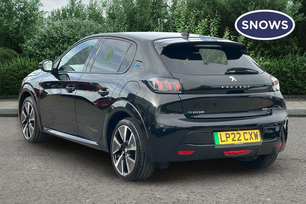 Peugeot e-208 50Kwh Gt Premium 7Kw Charger Black #3