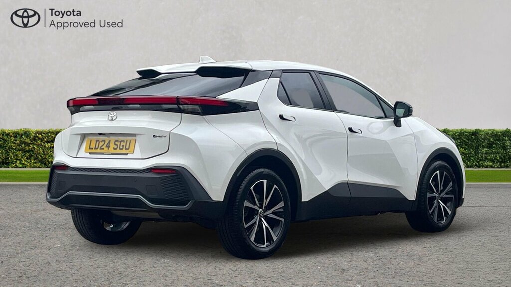 Toyota C-Hr 1.8 Vvt-h Design Cvt Euro 6 Ss White #2