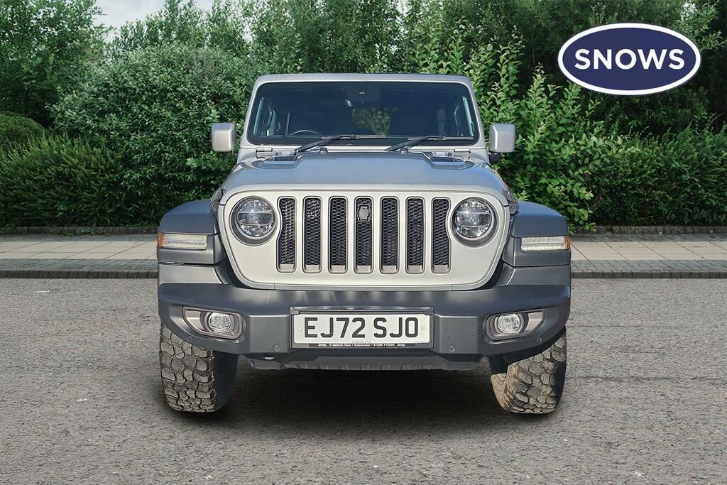 Jeep Wrangler Overland Unlimited White #7