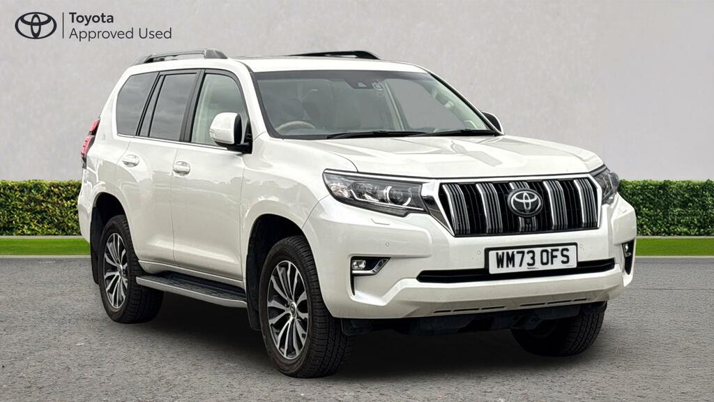 Toyota Land Cruiser 2.8D Invincible 4Wd Euro 6 Ss 7 Seat White