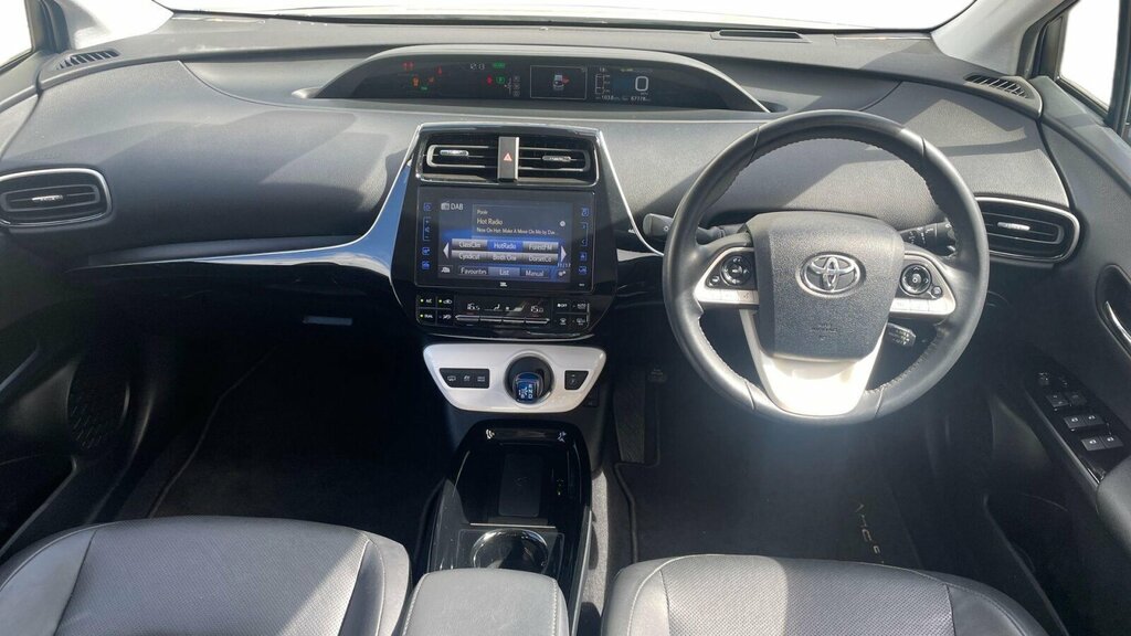 Toyota Prius 1.8 Vvt 8.8Kwh Excel Cvt Euro 6 Ss White #6