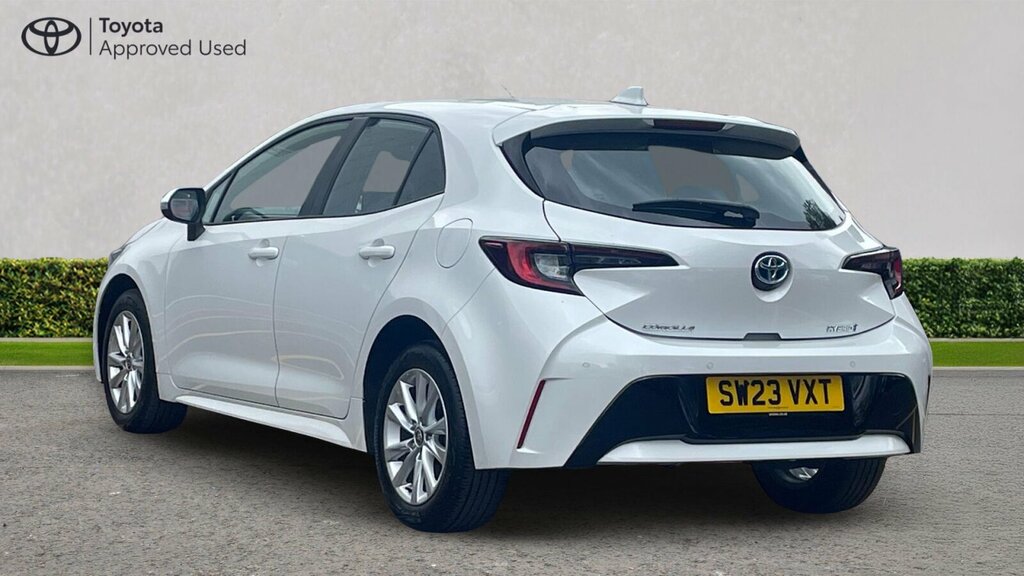 Toyota Corolla 1.8 Vvt-h Icon Cvt Euro 6 Ss White #4
