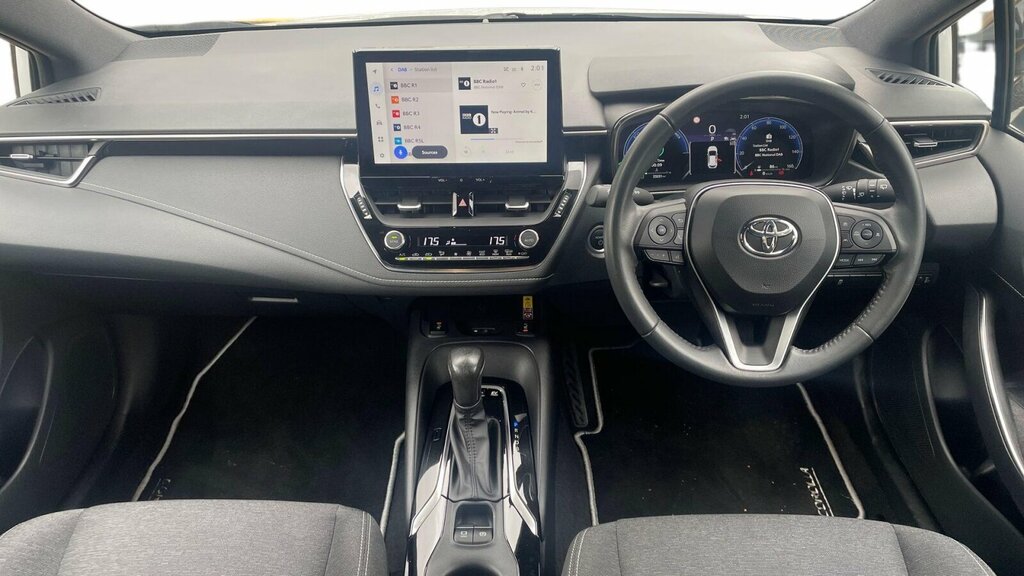 Toyota Corolla 1.8 Vvt-h Icon Cvt Euro 6 Ss White #6